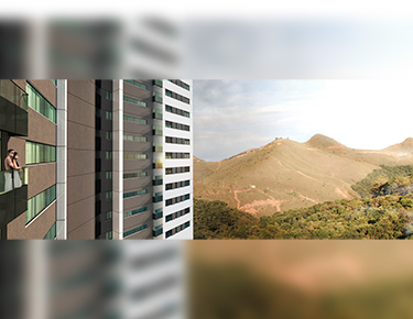 Vista da varanda
