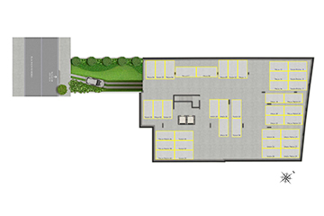 garagem - 2º pavimento