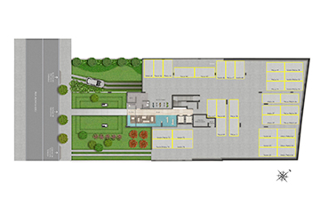 garagem - 1º pavimento
