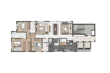 Apartamento Tipo 150,61 m²