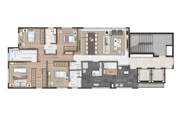 Apartamento Tipo 150,61 m²
