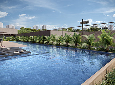 Deck com Piscina 