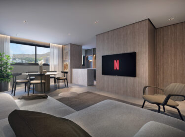 Sala apartamento tipo